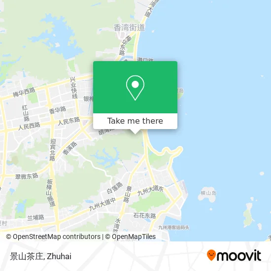 景山茶庄 map