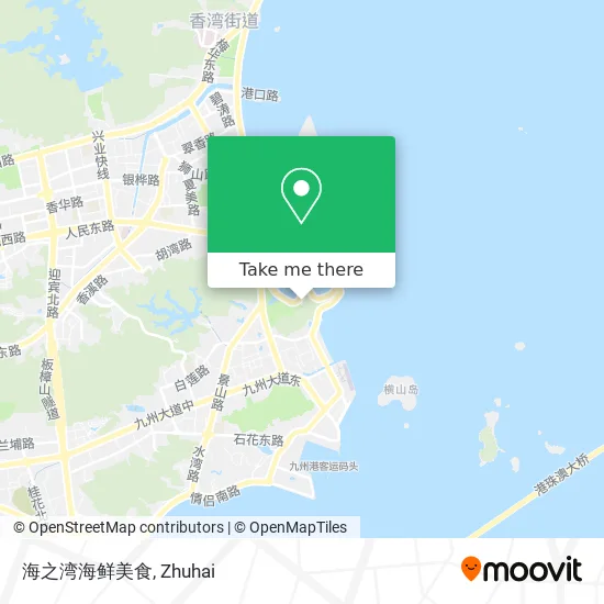 海之湾海鲜美食 map