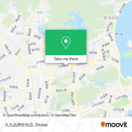 九九品牌折扣店 map