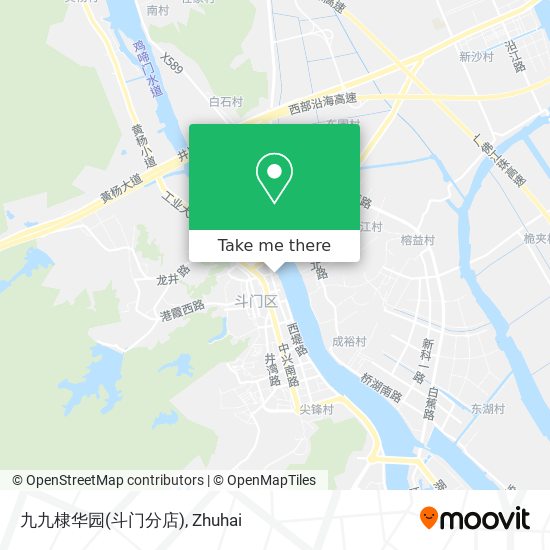 九九棣华园(斗门分店) map
