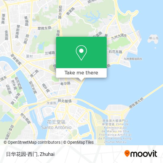 日华花园-西门 map