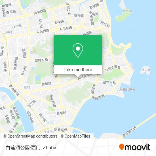 白莲洞公园-西门 map