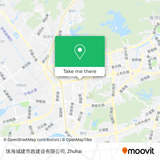 珠海城建市政建设有限公司 map