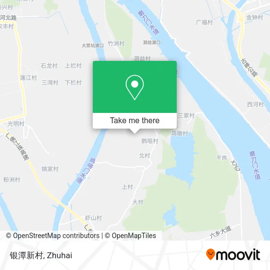 银潭新村 map