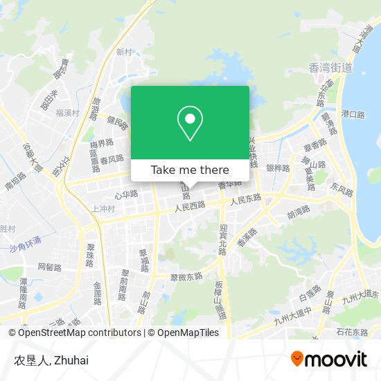 农垦人 map