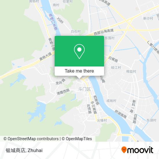 银城商店 map