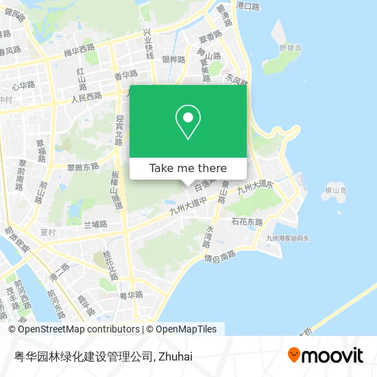 粤华园林绿化建设管理公司 map