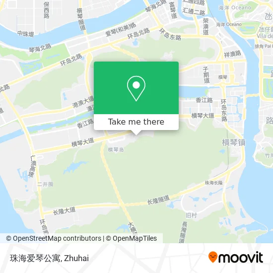 珠海爱琴公寓 map
