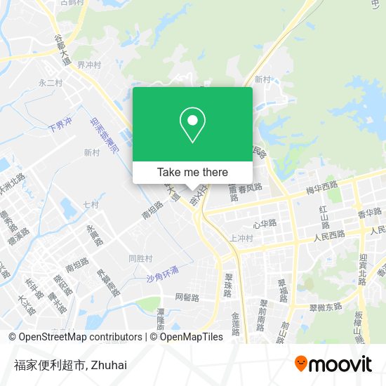 福家便利超市 map