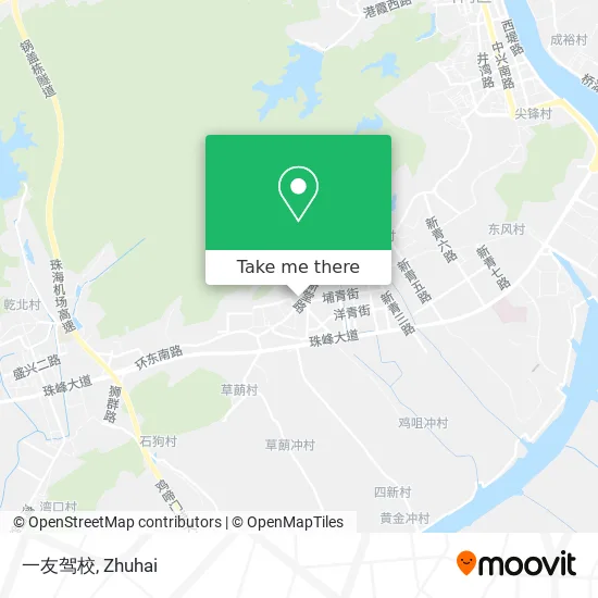 一友驾校 map