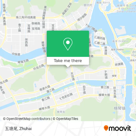 五塘尾 map