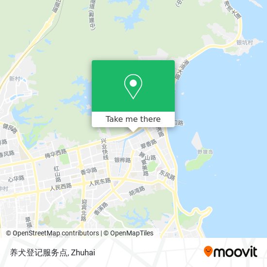 养犬登记服务点 map