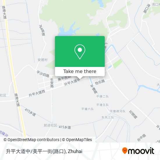 升平大道中/美平一街(路口) map