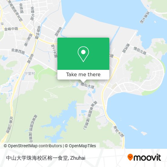 中山大学珠海校区榕一食堂 map