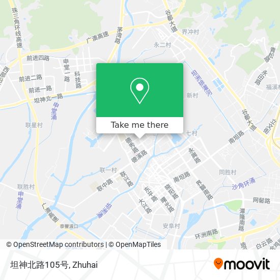 坦神北路105号 map