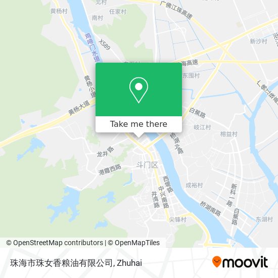 珠海市珠女香粮油有限公司 map