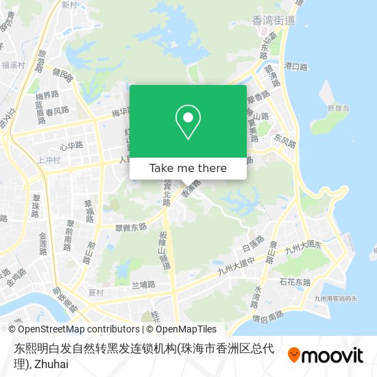 东熙明白发自然转黑发连锁机构(珠海市香洲区总代理) map