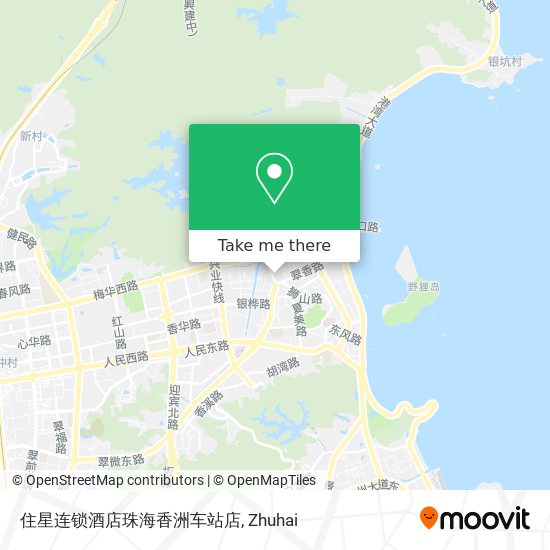 住星连锁酒店珠海香洲车站店 map