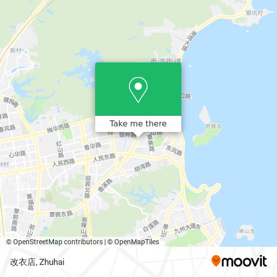 改衣店 map