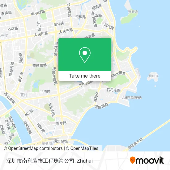 深圳市南利装饰工程珠海公司 map