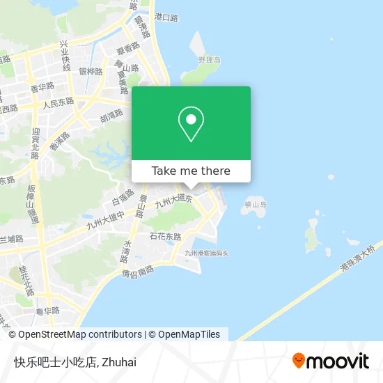 快乐吧士小吃店 map