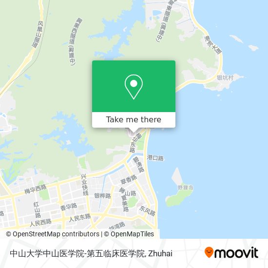 中山大学中山医学院-第五临床医学院 map