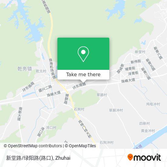 新堂路/绿阳路(路口) map