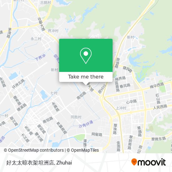 好太太晾衣架坦洲店 map