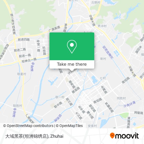 大域黑茶(坦洲锦绣店) map