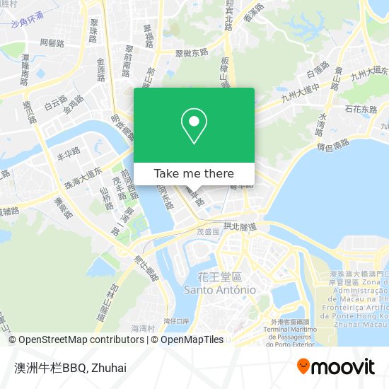 澳洲牛栏BBQ map