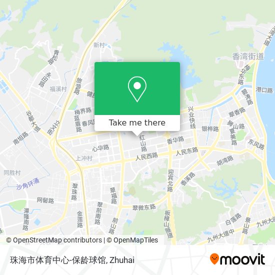 珠海市体育中心-保龄球馆 map