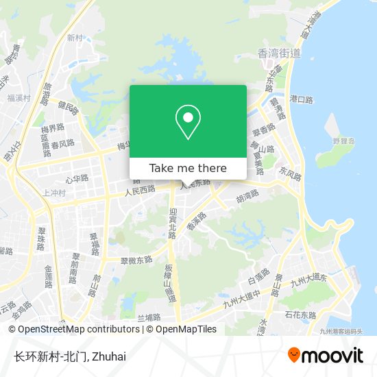 长环新村-北门 map