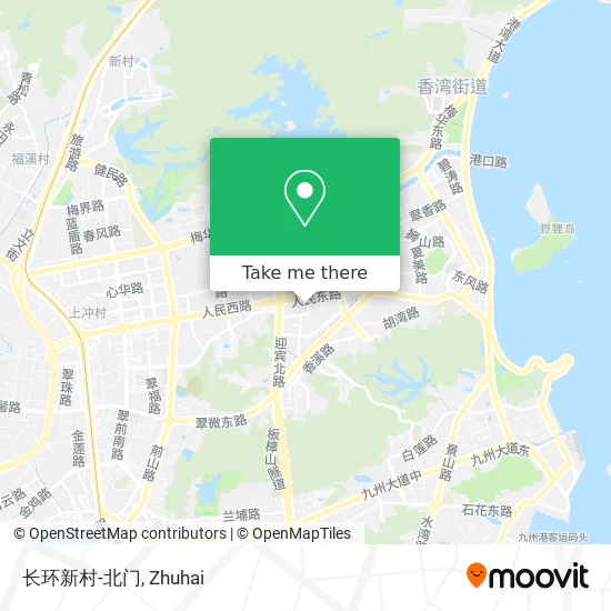长环新村-北门 map