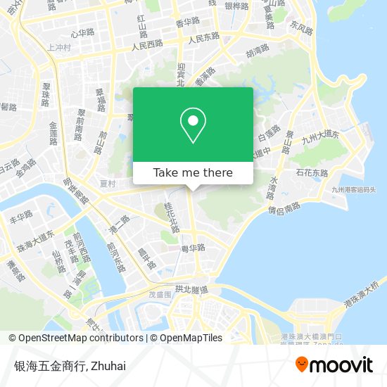 银海五金商行 map
