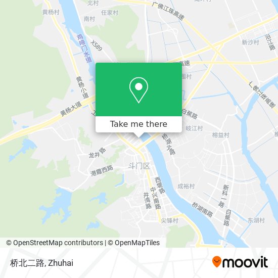 桥北二路 map