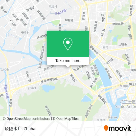 欣隆水店 map