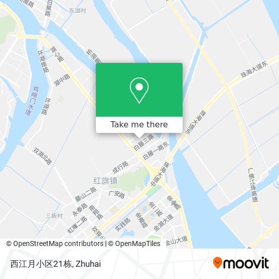 西江月小区21栋 map
