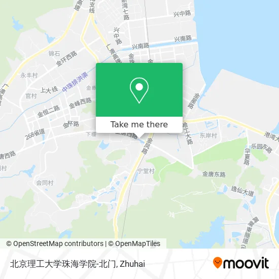 北京理工大学珠海学院-北门 map