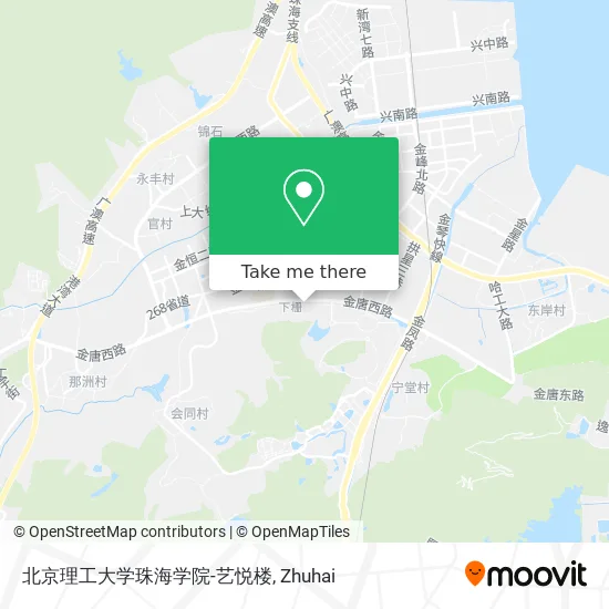 北京理工大学珠海学院-艺悦楼 map