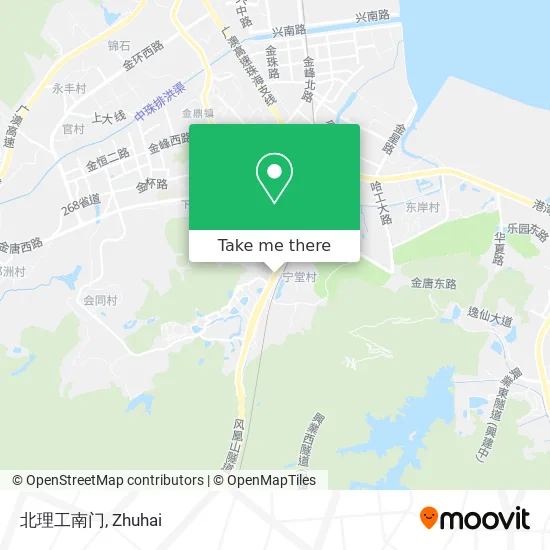 北理工南门 map