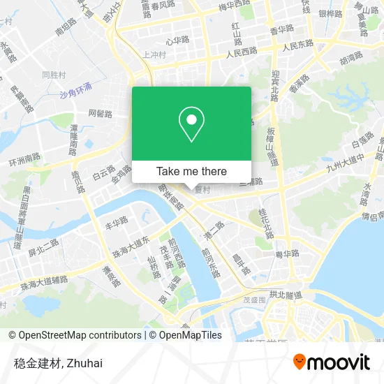 稳金建材 map