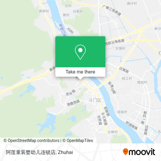 阿莲童装婴幼儿连锁店 map