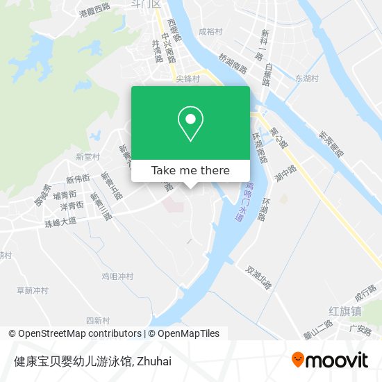 健康宝贝婴幼儿游泳馆 map