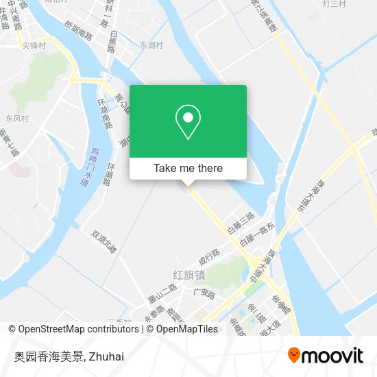 奥园香海美景 map