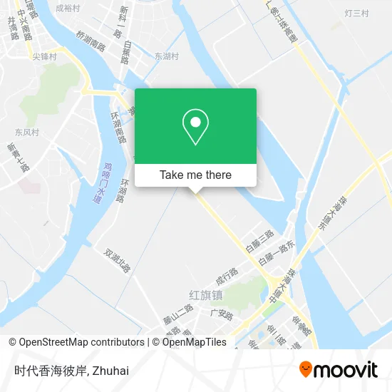 时代香海彼岸 map