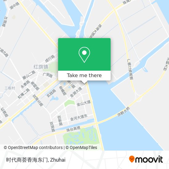 时代商荟香海东门 map