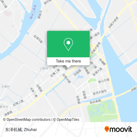 东泽机械 map
