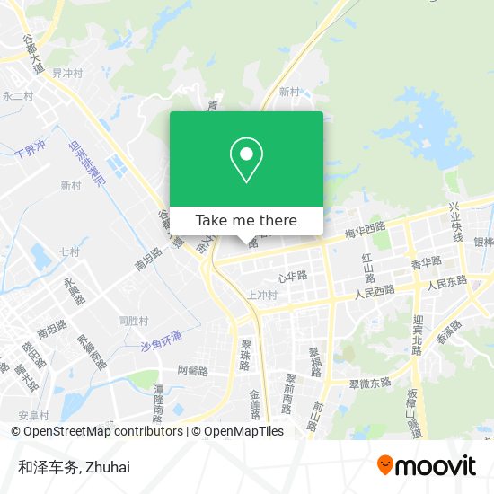 和泽车务 map