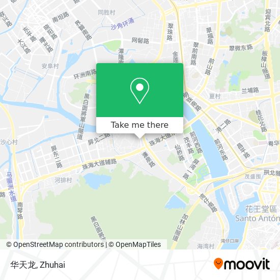 华天龙 map