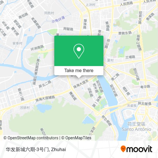 华发新城六期-3号门 map